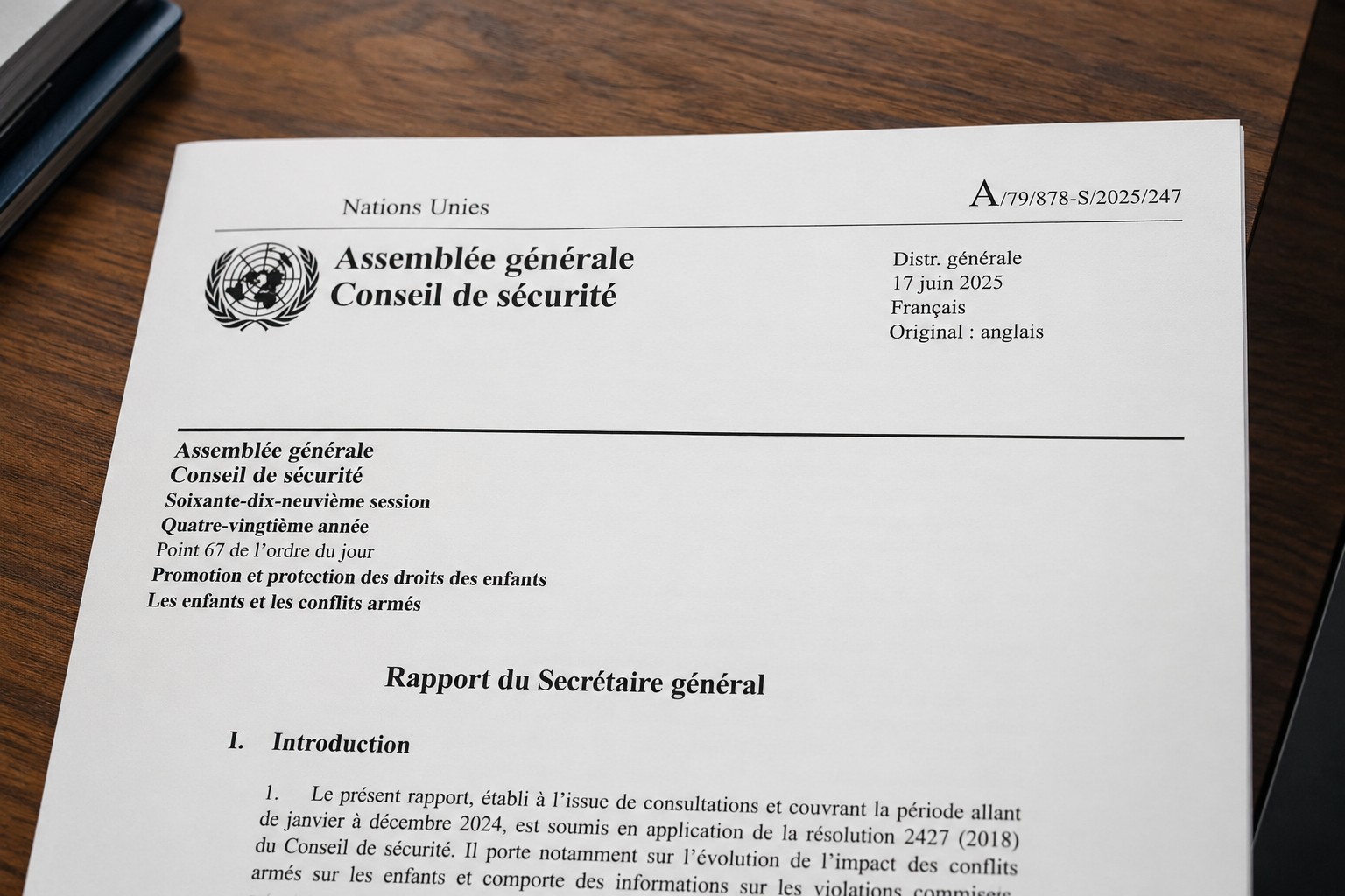 Trois nouveaux gangs haïtiens inscrits sur la liste noire de l’ONU pour de graves violations commises contre des enfants